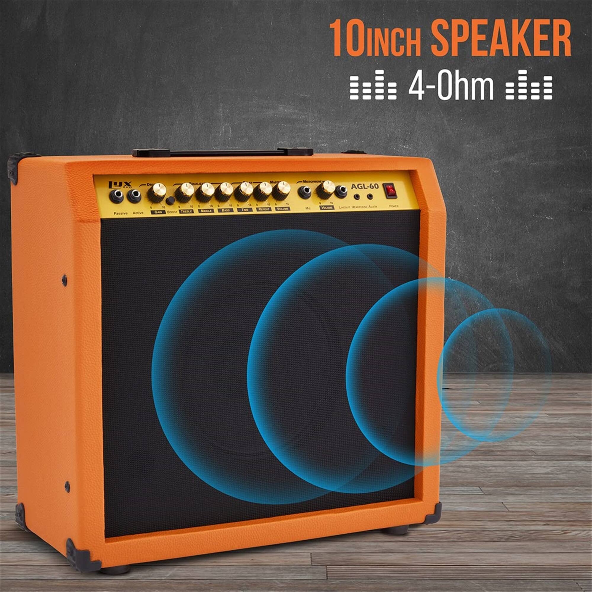 10INCH SPEAKER 4-0hm Ux - AGL-60 -