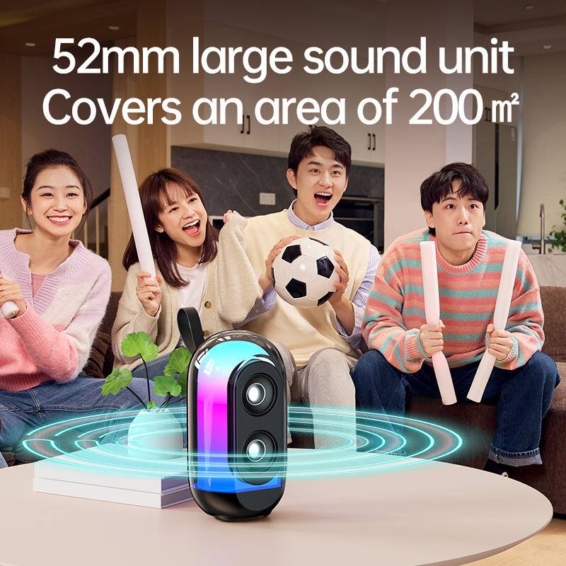 52mm large sound unit  
Covers an area of 200 m²