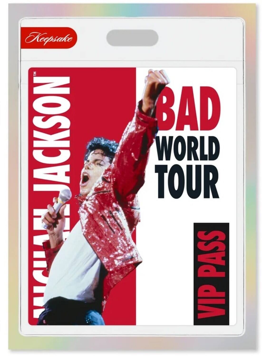 PopMarket Michael Jackson Keepsake Michael Jackson: Bad World Tour