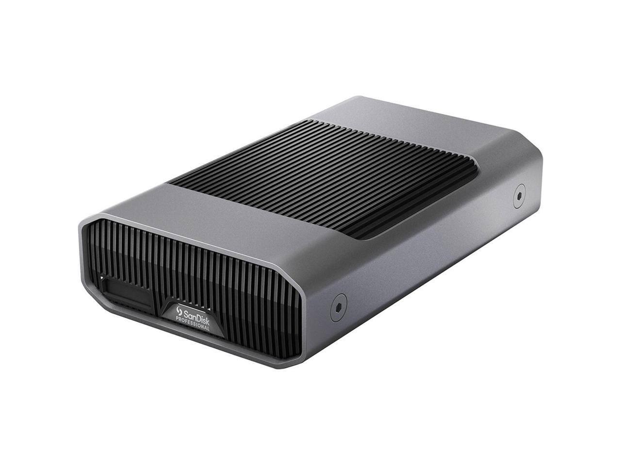 Alt View 10. SanDisk Professional - SanDisk Professional 18TB G-DRIVE PROJECT Thunderbolt 3 External Hard Drive - aluminum.