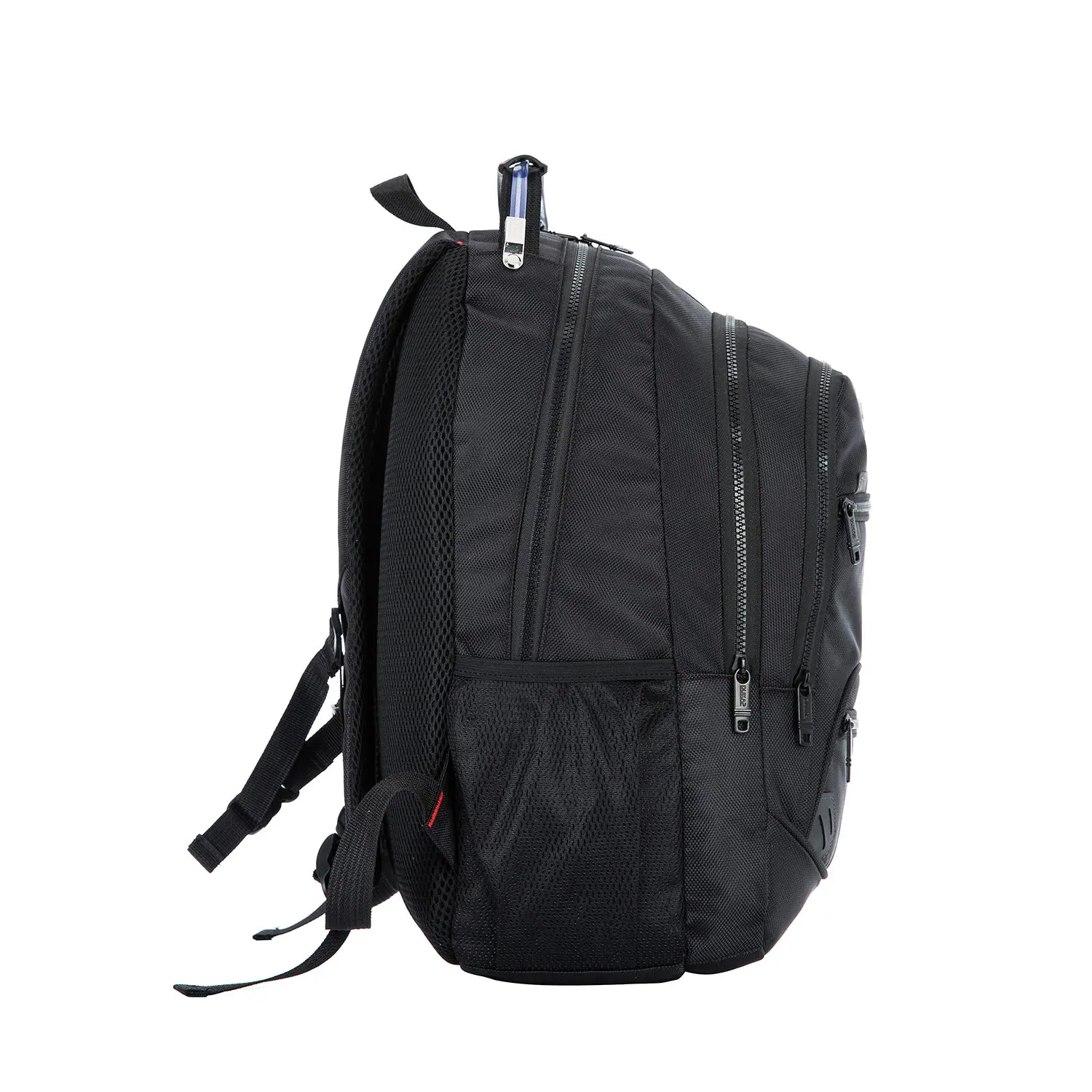 Left. DUKAP - ECHO Executive Backpack for Laptops up to 15.6''-Inches - BLACK.