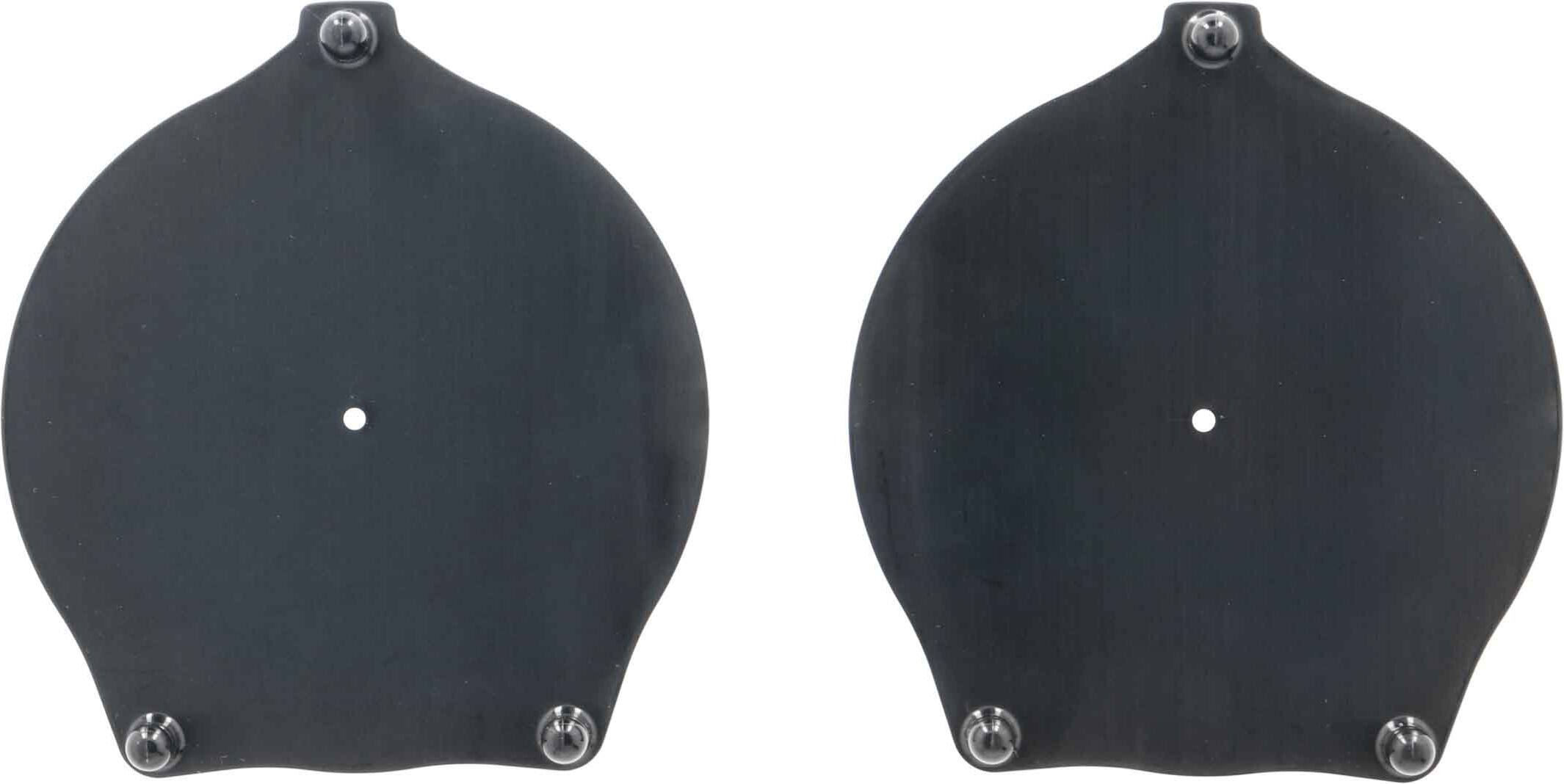 Back. Metra - Speaker Adapter Plate for Select Mercedes Models 2020-2024 Vehicles (2-Pack) - Black.