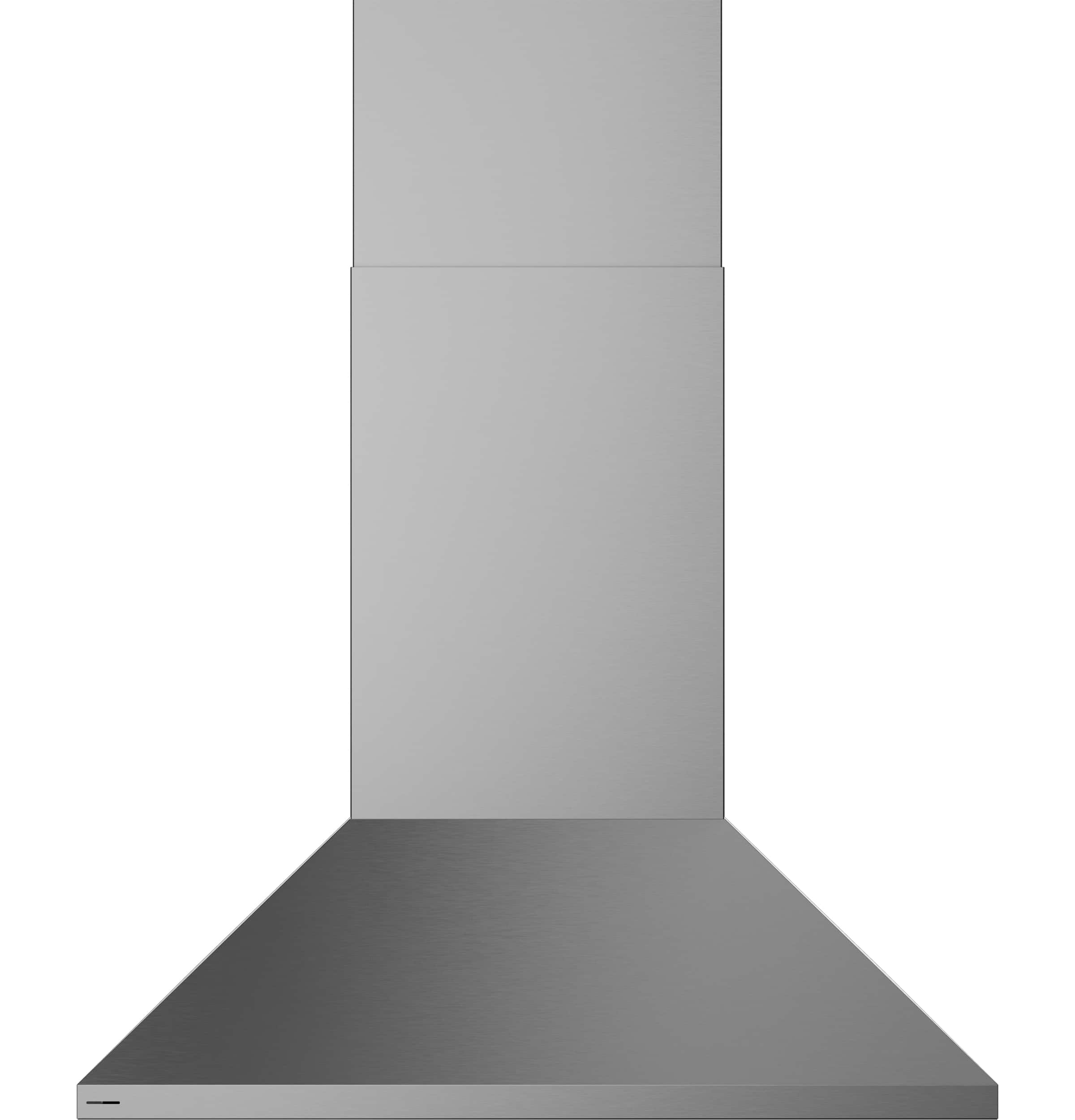 Monogram - 36 inches - Convertible - Island Range Hood - Stainless Steel - Front_Zoom