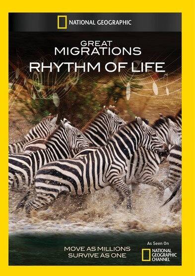 Front. Great Migrations: Rhythm of Life - DVD.