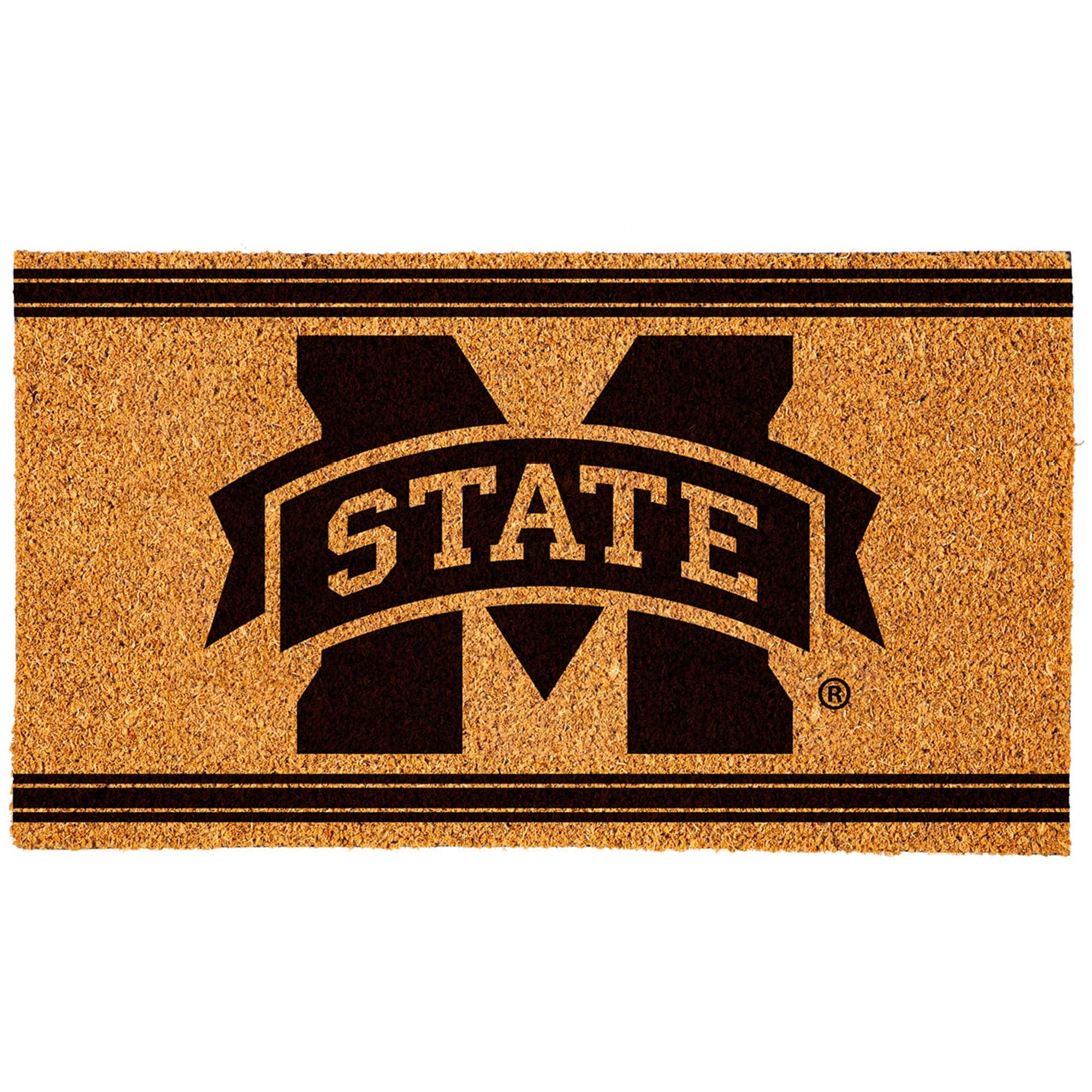 Evergreen Enterprises - Mississippi State Bulldogs 16" x 28" Logo Turf Mat - Multicolor
