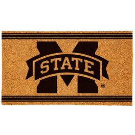 Evergreen Enterprises - Mississippi State Bulldogs 16" x 28" Logo Turf Mat - Multicolor