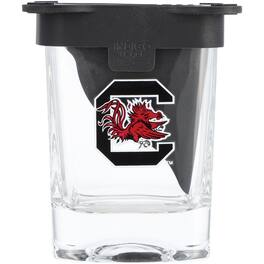 Indigo Falls - South Carolina Gamecocks 10oz. Ice Wedge Glass - Multicolor