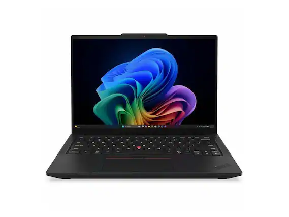 Front. Lenovo - Lenovo ThinkPad T14 Gen 7 14" Touch - Ryzen 7 PRO 250, 32GB, 512GB SSD, Win 11 Pro, Wi-Fi 7 - Black.
