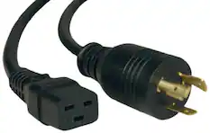 Front. Tripp Lite - P045-010 Standard Power Cord.
