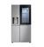 Alt View 11. LG - 23 Cu. Ft. Side-by-Side Counter-Depth Smart Refrigerator with Craft Ice - PrintProof Stainless Steel.