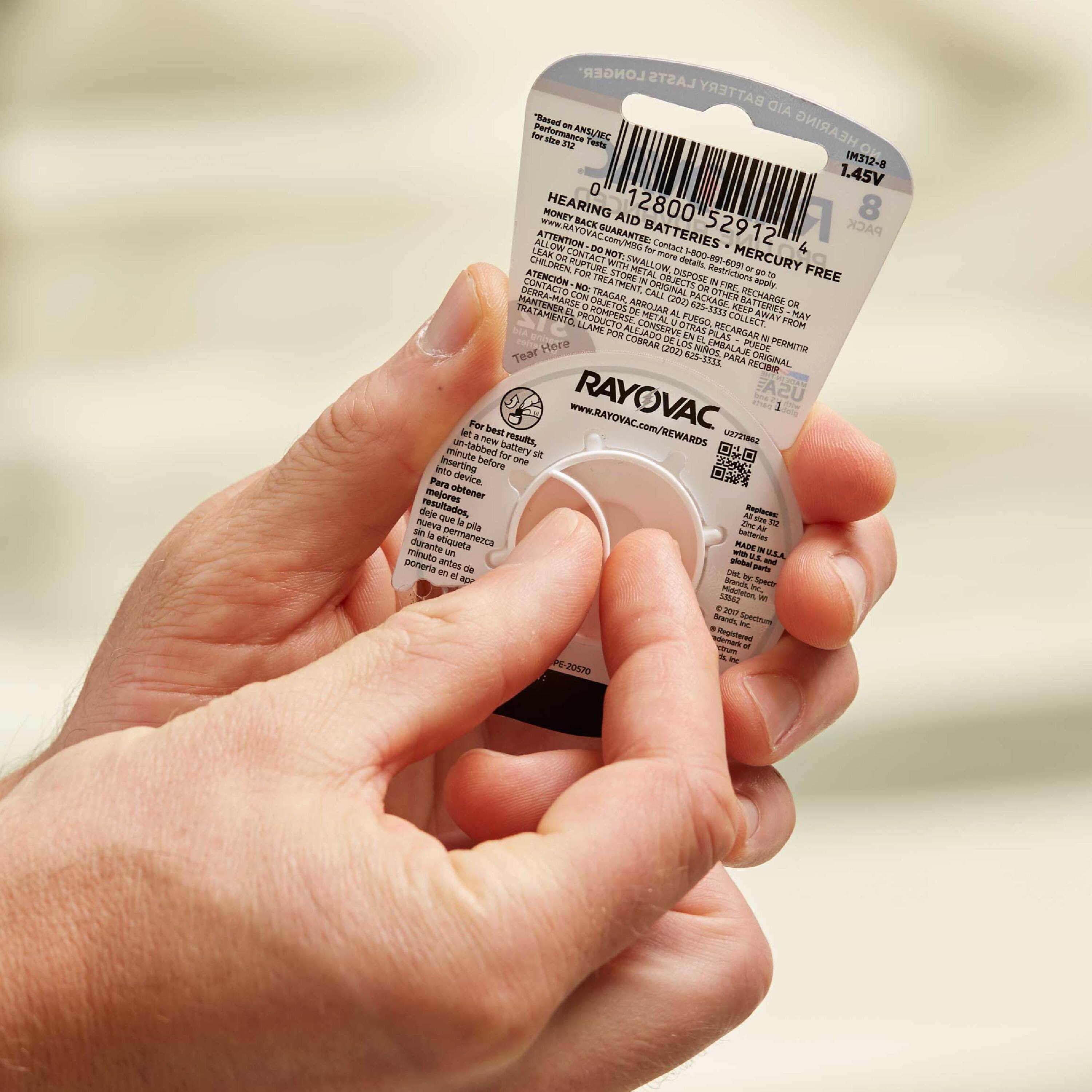 Alt View 14. Rayovac - Rayovac Size 13 Hearing Aid Batteries (16 Pack), Size 13 Batteries - Orange.