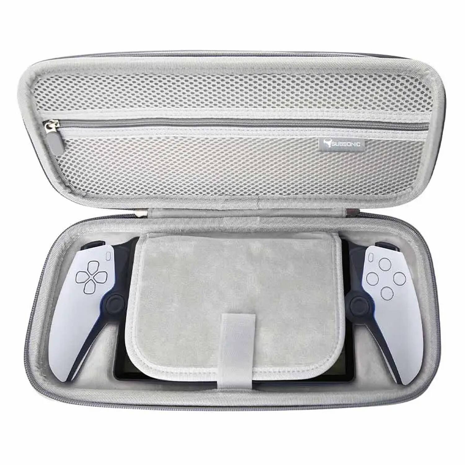 Alt View 2. Subsonic - Carrying Case for PlayStation Portal - White.