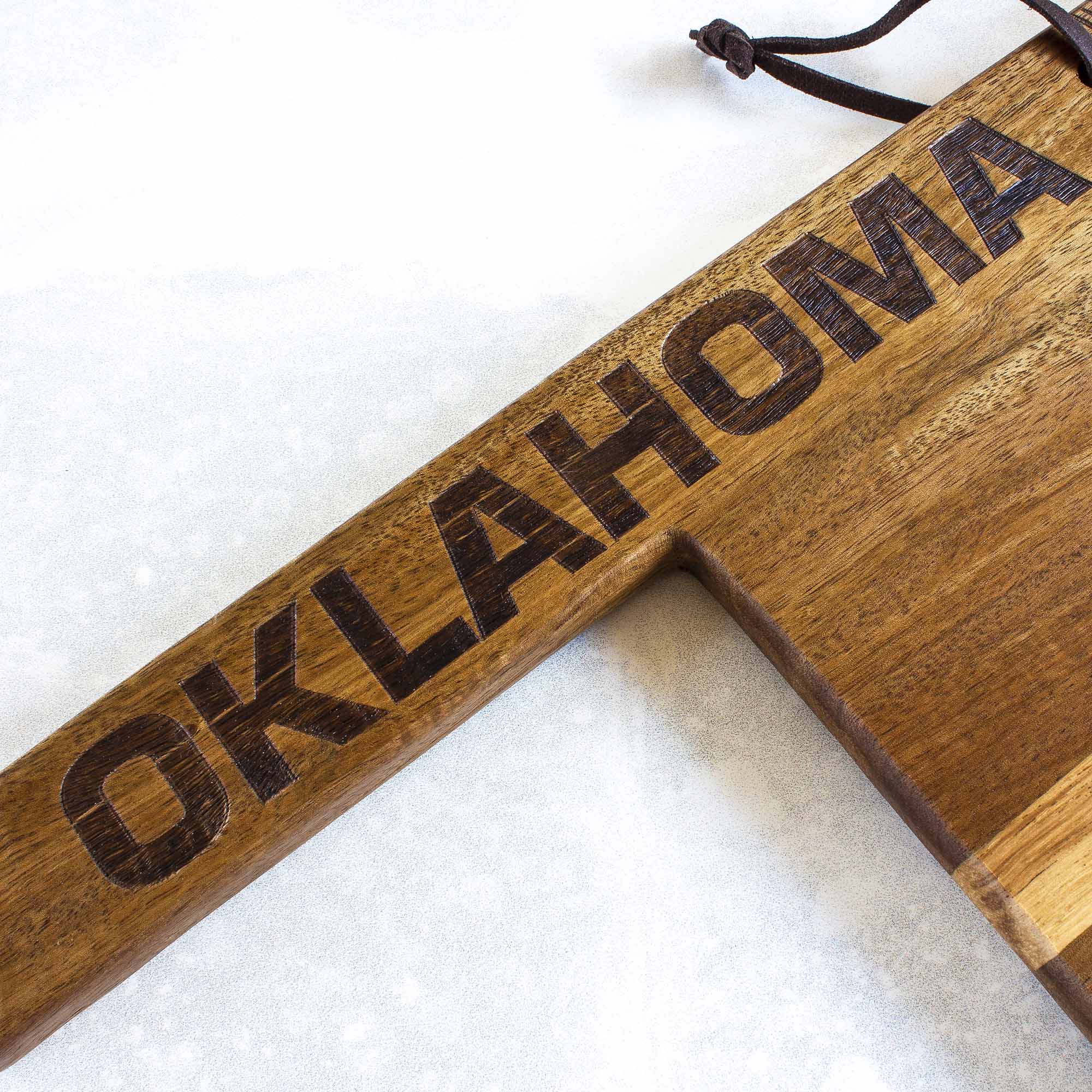 Alt View 1. Rock & Branch - Origins Series Oklahoma Cutting Board.