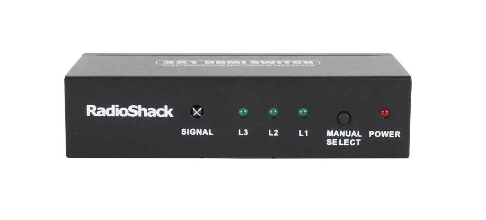 RadioShack  
SIGNAL L3 L2 L1  
MANUAL POWER SELECT