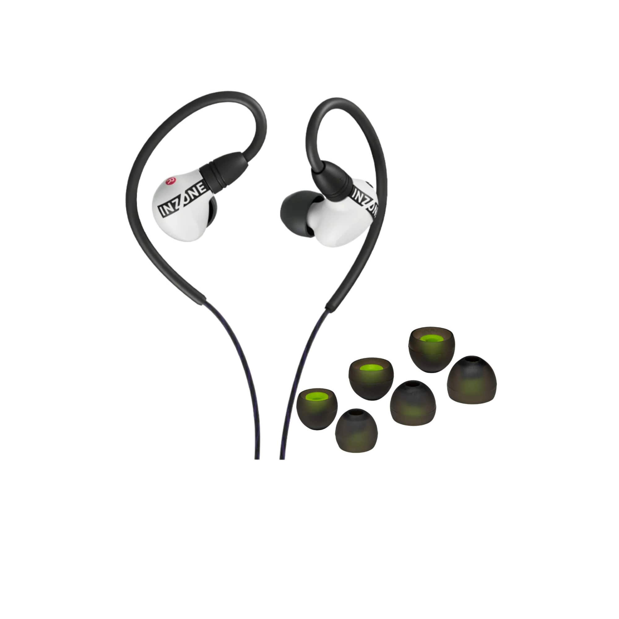 Sony - INZONE E9 Wired (White) in-Ear Monitor Bundle with Earbud Replacement Tips