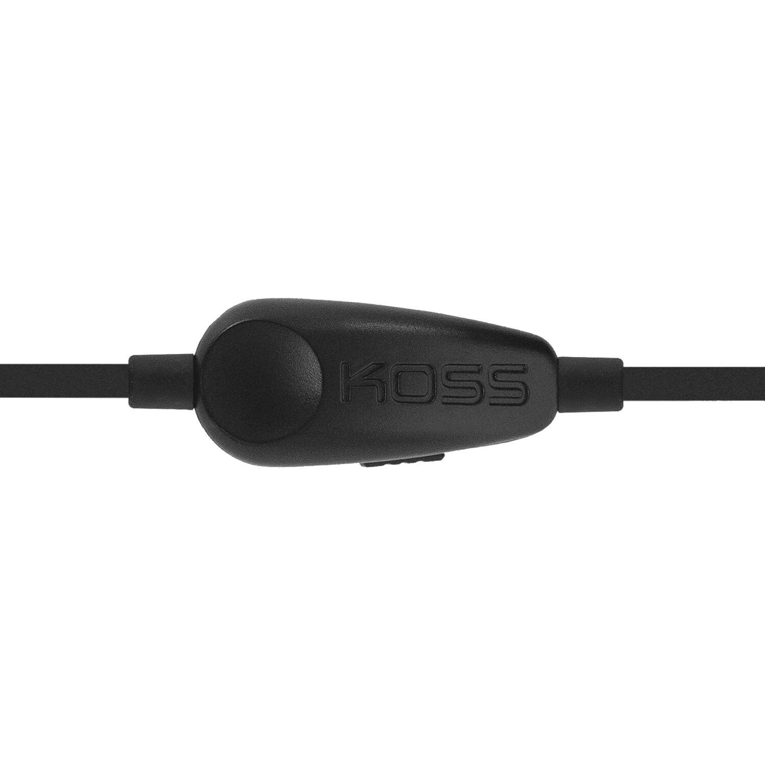 Left. Koss - Koss 195794 Ur29 Full-size Collapsible Over-ear Headphones - Silver.