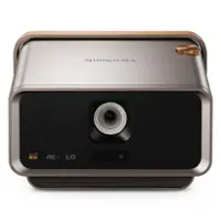 ViewSonic - X11-4K 3840 x 2160 Wireless DLP Projector Portable Projector - Black - Front_Zoom