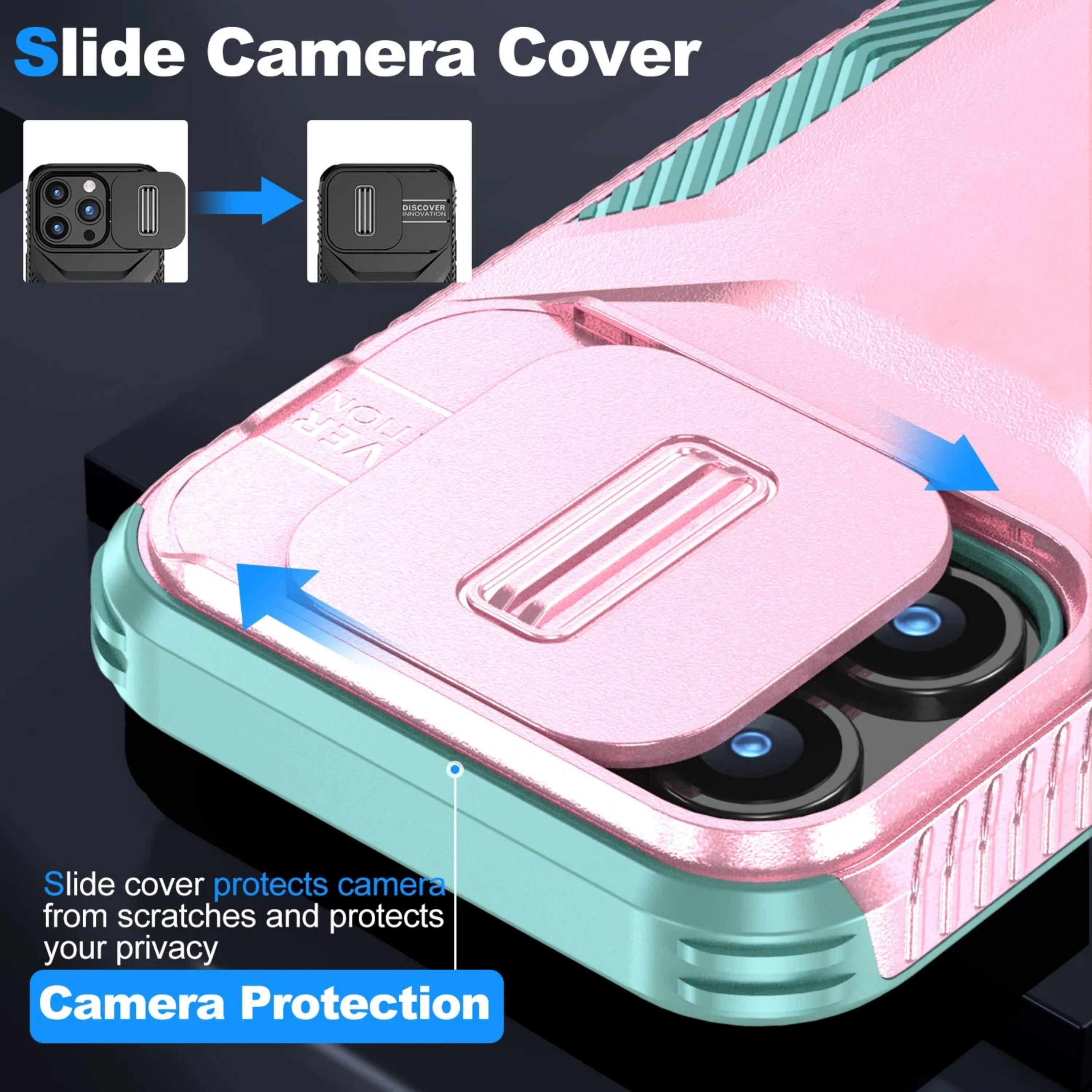 Slide Camera Cover

Slide cover protects camera from scratches and protects your privacy

Camera Protection