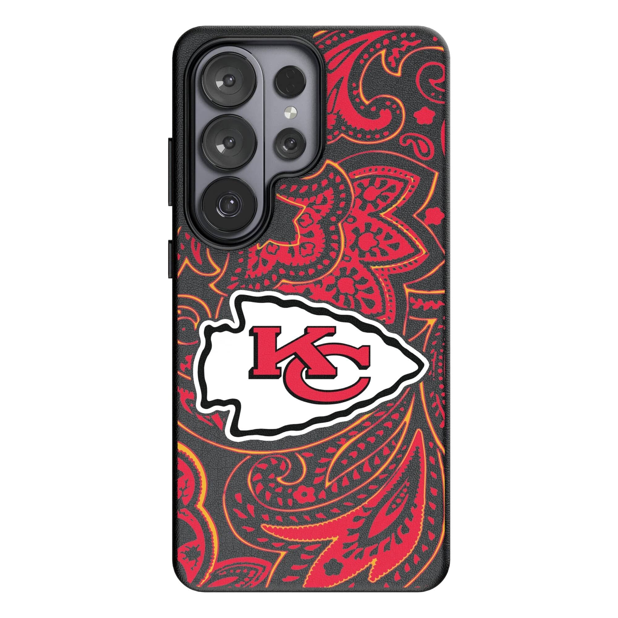 Keyscaper - NFL - Kansas City Chiefs Paisley Galaxy Magnetic Bump Case - S26 Plus - Black price history on PriceWatchPro