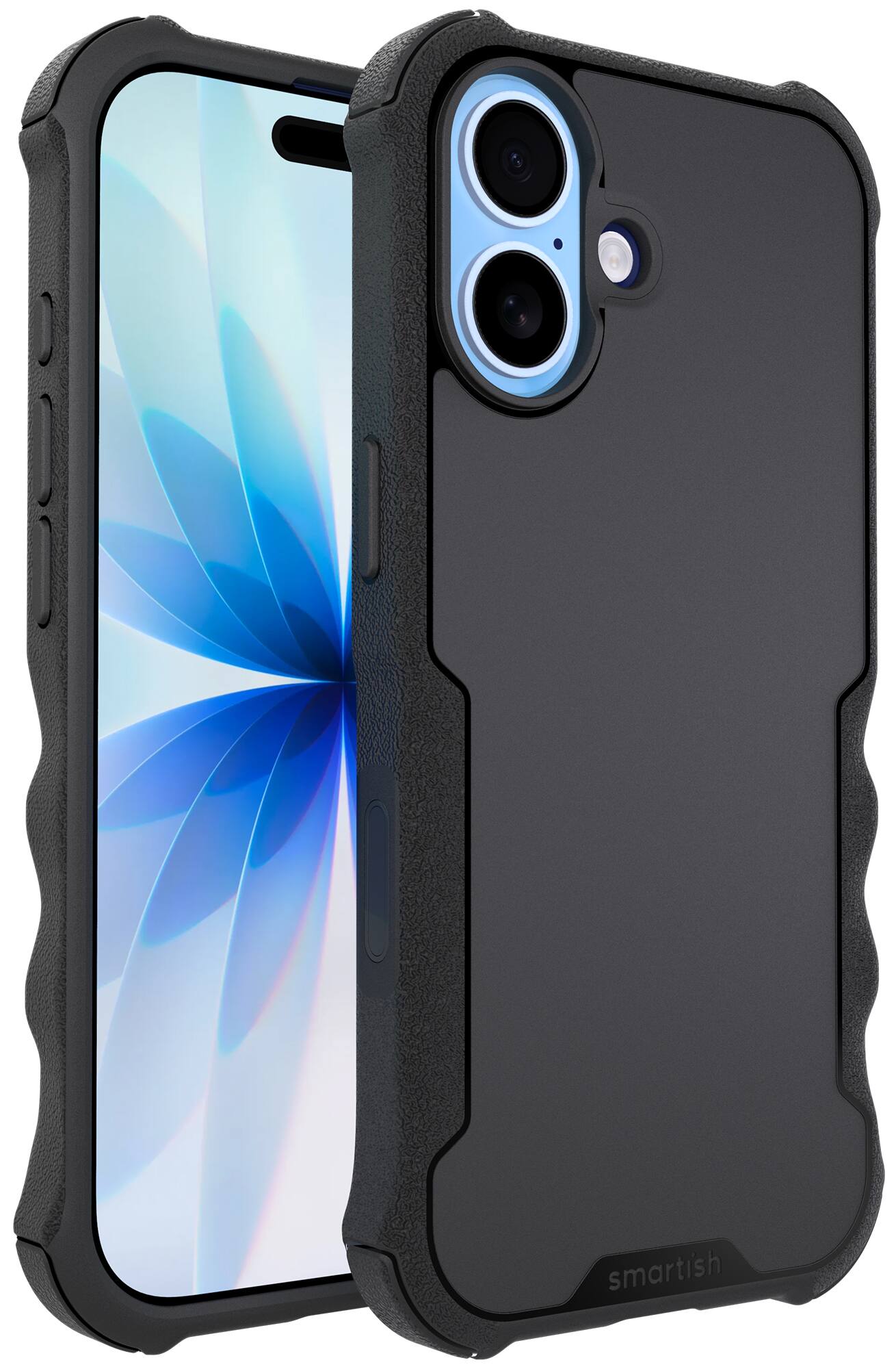 Front. Smartish - Smartish iPhone 17 MagSafe Case - Gripzilla Protective Magnetic Case [Rugged + Tough] Drop Tested Heavy Duty Grip Cover - Black Tie Affair.