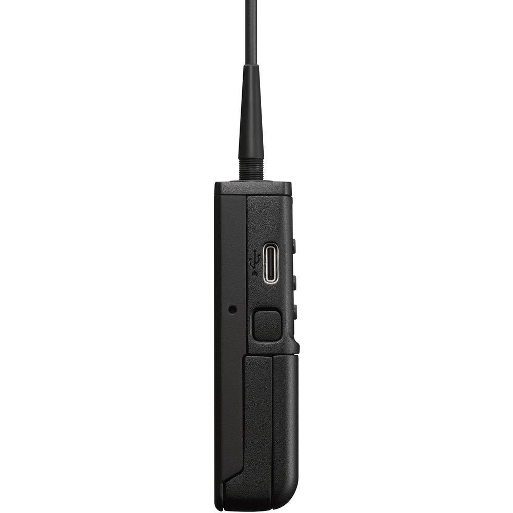 Alt View 5. Sony - Sony UWP-D21 Camera-Mount Wireless Omni Lavalier Microphone System (UC25: 536 to 608 MHz) (UWP-D21/25) + Headphones + 8 - Black.