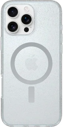 Front. OtterBox - Symmetry Series Hard Shell for MagSafe for Apple iPhone 16 Pro Max - Stardust.