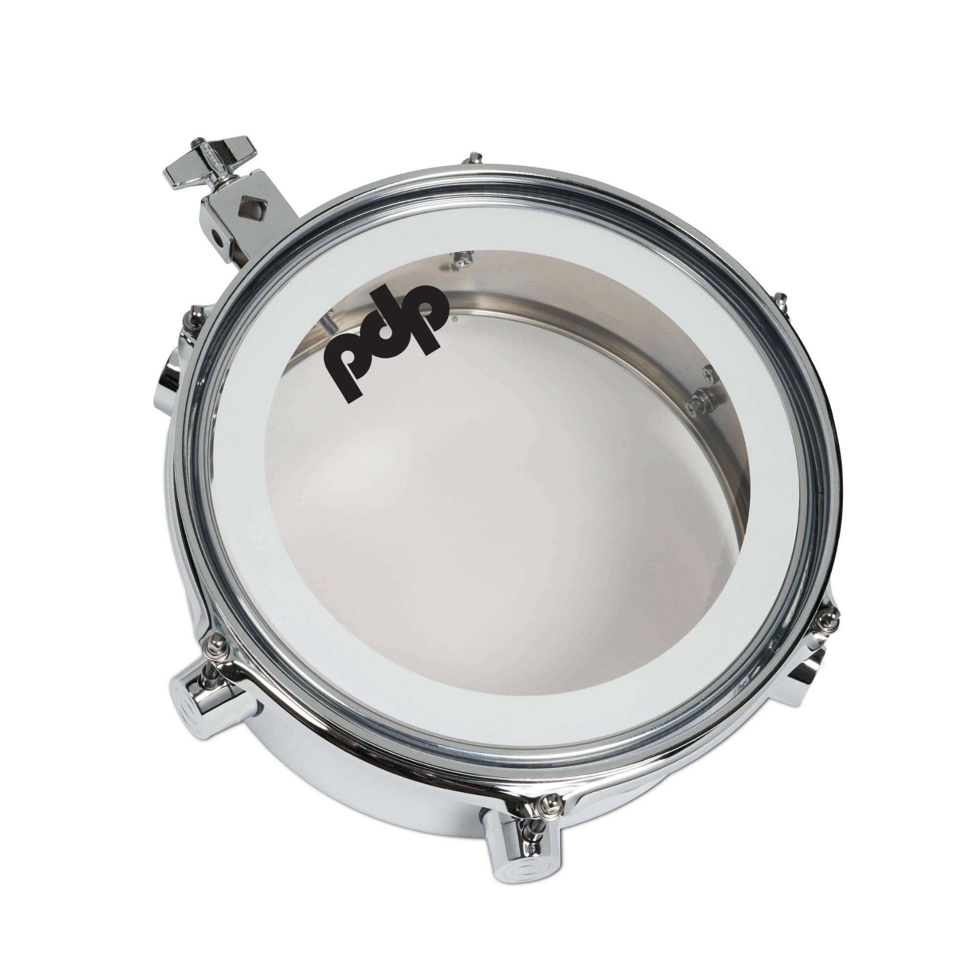 Front. Pacific Drums and Percussion - Pacific Drums and Percussion Mini Timbale, Chrome Over Steel (10-Inch).