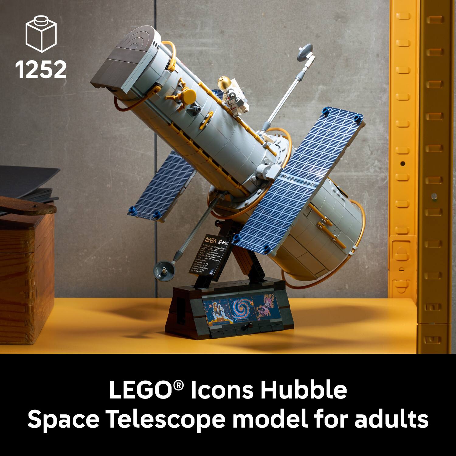 1252 APSA Emu - LEGO Icons Hubble Space Telescope model for adults