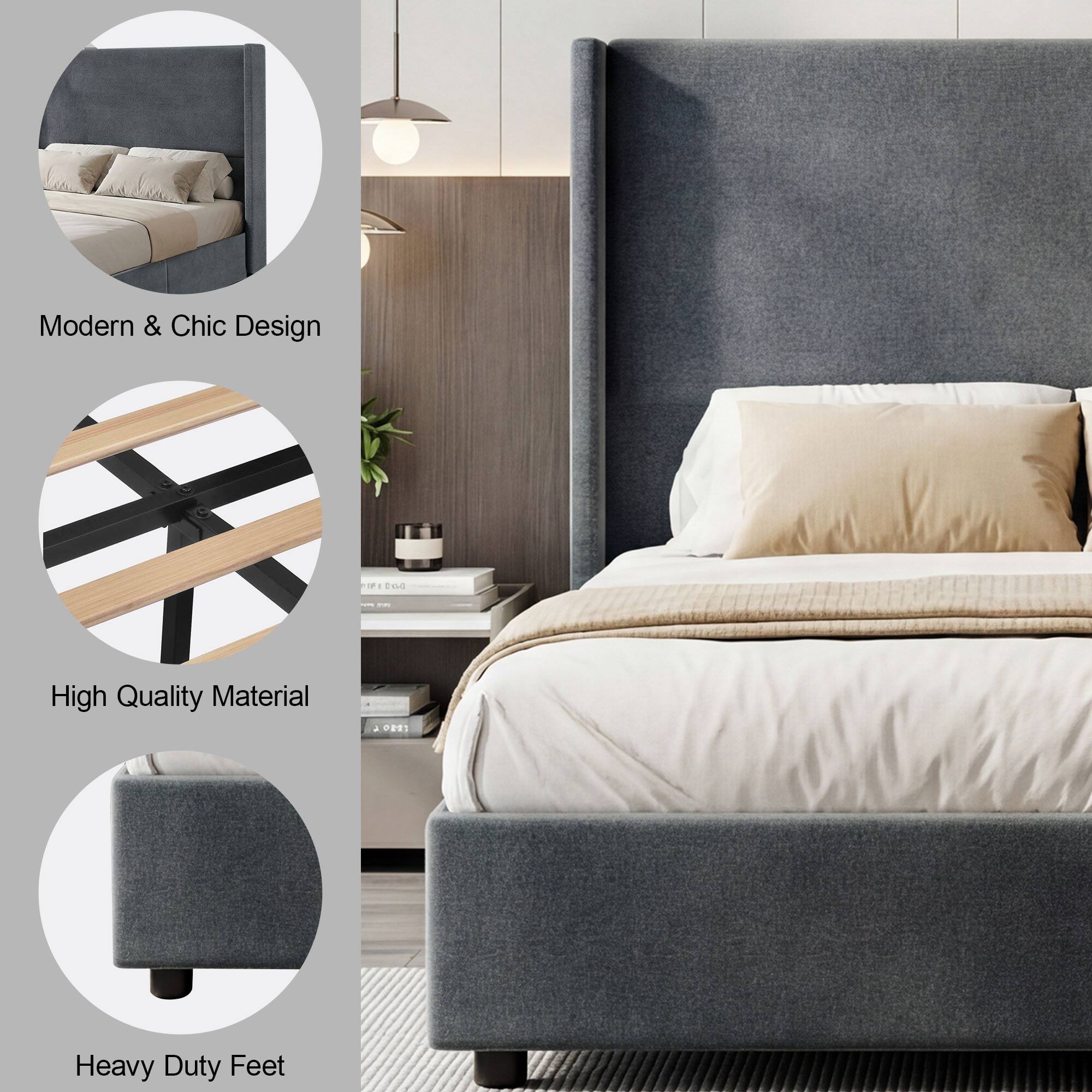 Modern & Chic Design  
High Quality Material  
Heavy Duty Feet