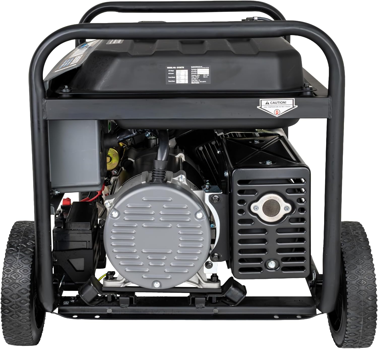 Alt View 4. Pulsar - Pulsar 15,000W Tri-Fuel Portable Generator 550cc Engine with Electric Start, G15KTN.