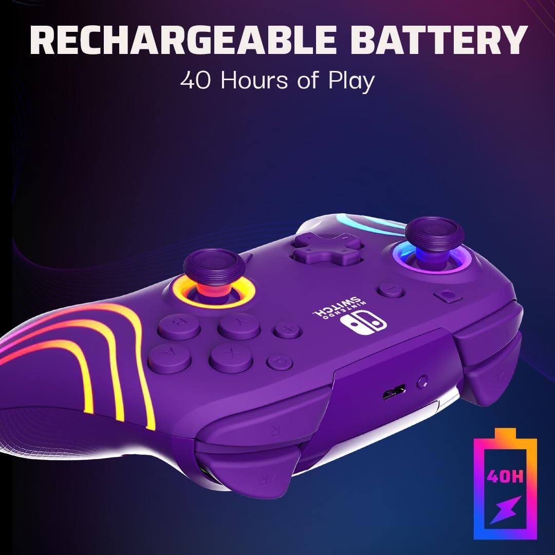 RECHARGEABLE BATTERY  
40 Hours of Play