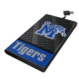 Keyscaper - Memphis Tigers Endzone Plus 5000mAh Flat Powerbank - Black
