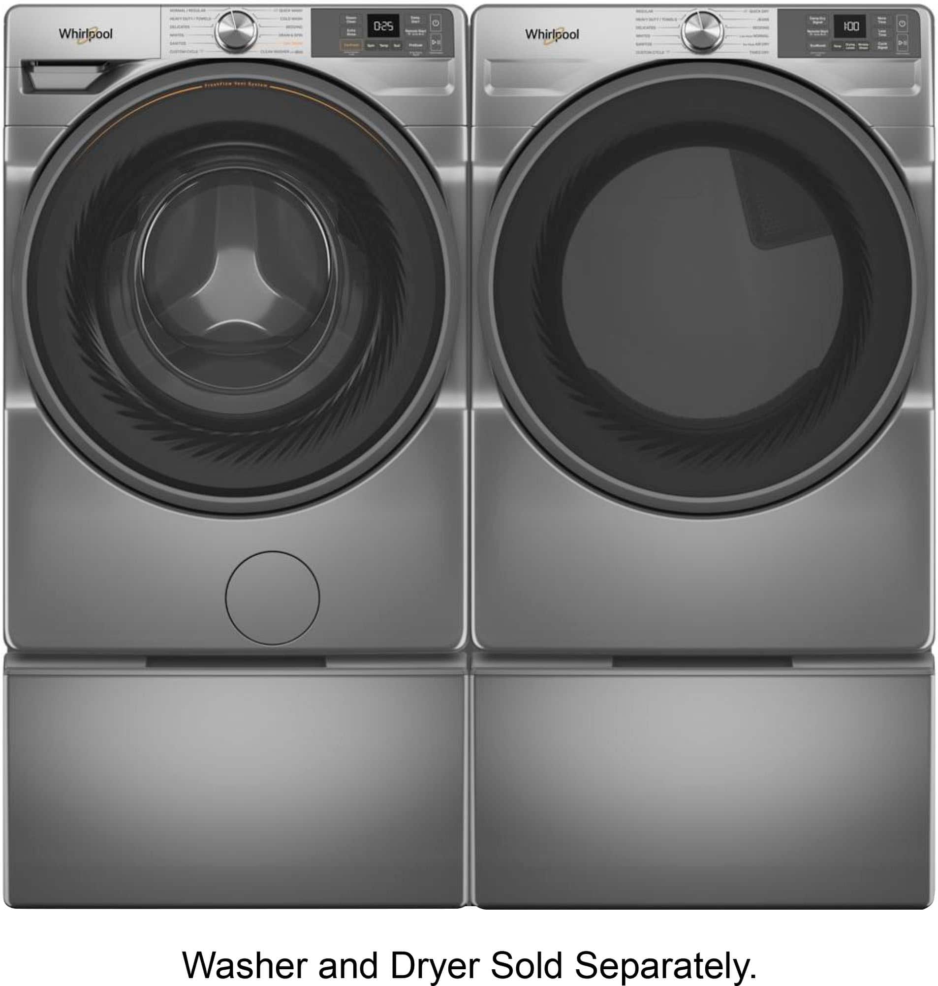 Whirlpool D25 Whirlpool 100 Washer and Dryer Sold Separately.
