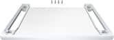 Stacking Kit with Pull Out Shelf for Bosch WQB245B0UC Electric Dryer - White