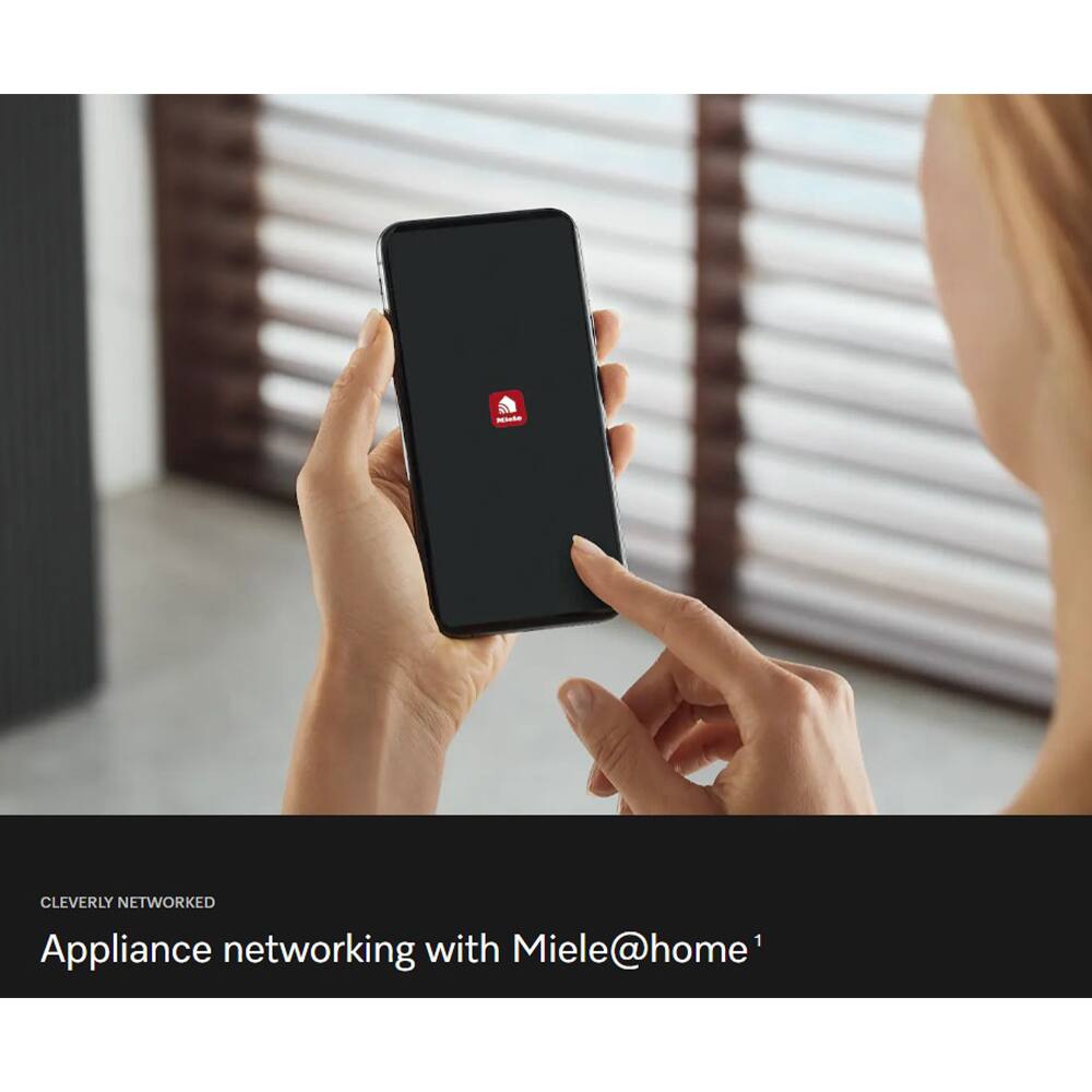 CLEVERLY NETWORKED  
Appliance networking with Miele@home¹