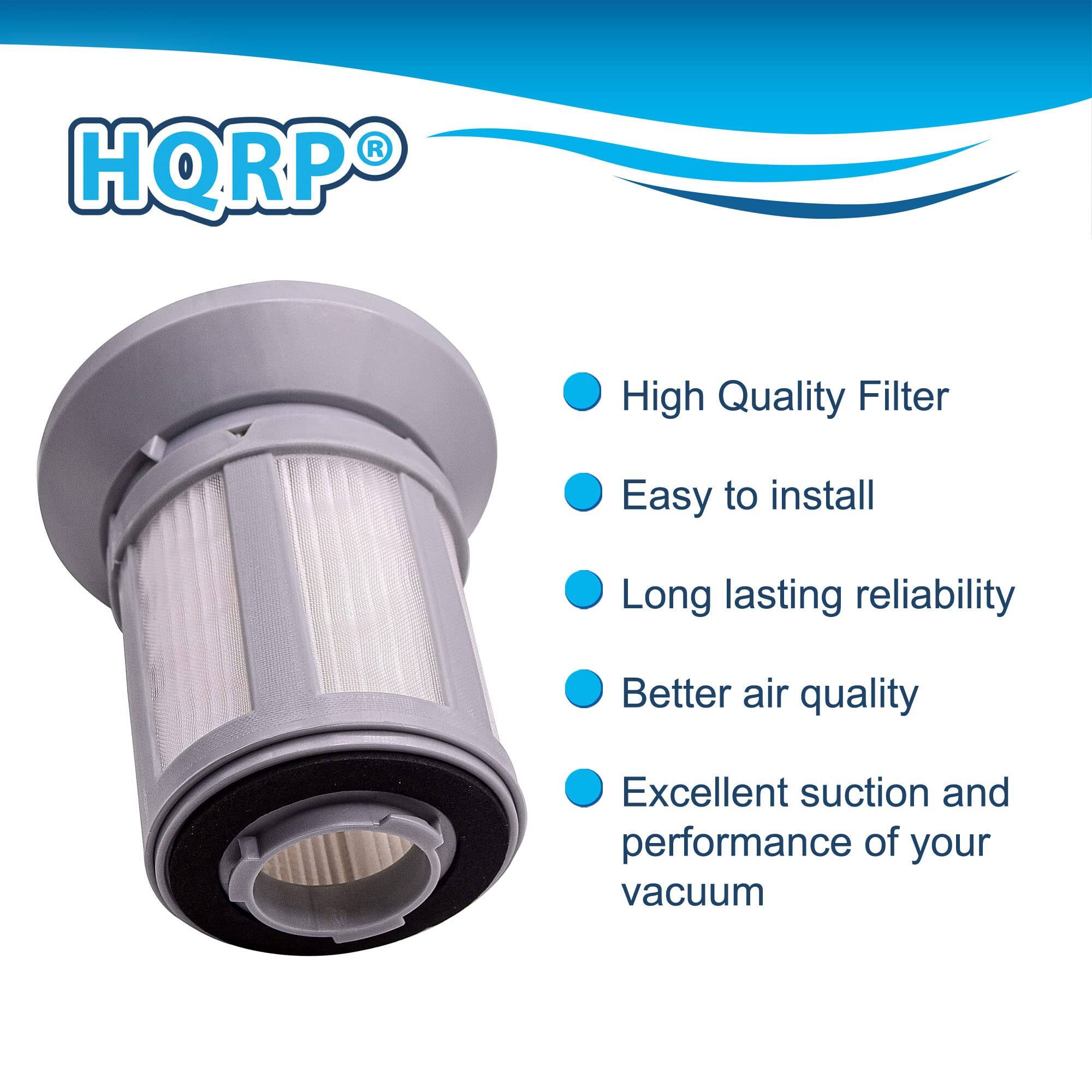 HQRP®

- High Quality Filter
- Easy to install
- Long lasting reliability
- Better air quality
- Excellent suction and performance of your vacuum