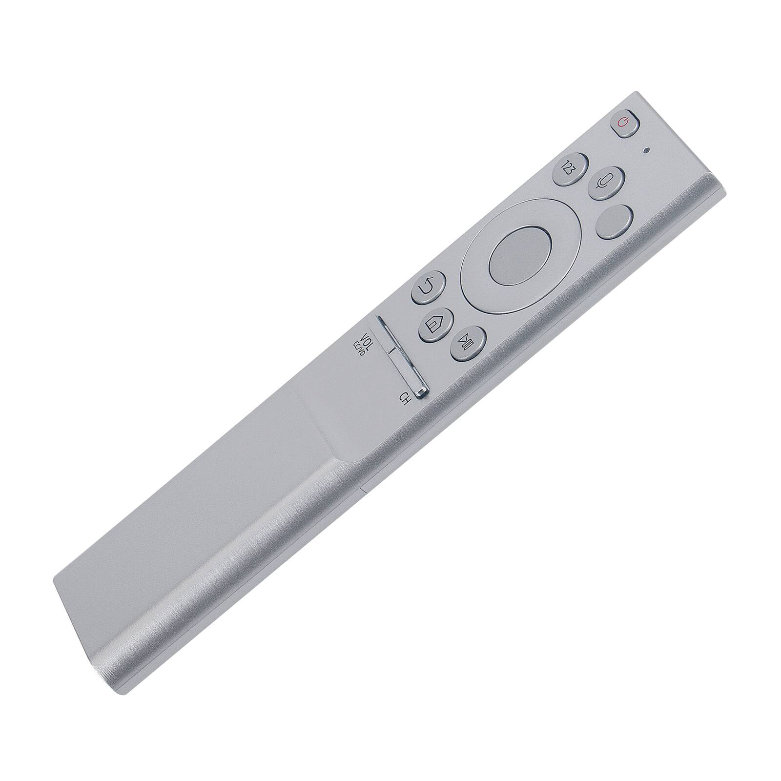 Left. VINABTY - New BN59-01291A RMCRMM1AP1 Voice Replaced Remote Fits for Samsung Smart QLED TV 2017 Model QN75Q9FAMF QN55Q7CAMF - Silver.