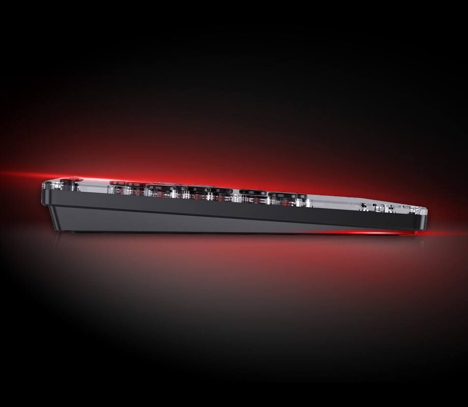 Alt View 1. Mad Catz - Mad Catz - N.E.K.O. All-Button Arcade Controller - Compatible with PS4, PC, SwitchBlack - BLACK.