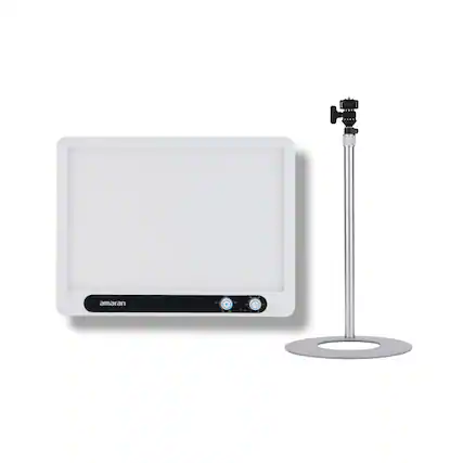 Front. Amaran - Amaran Verge Edge-Lit Flicker-Free Eye-Safe LED Panel Light (White, US) Bundle.