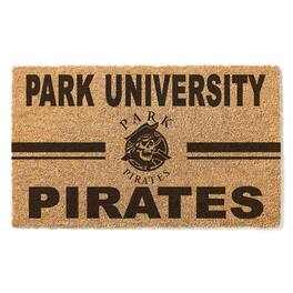 Jardine - Park Pirates 18" x 30" Team Logo Doormat - Brown