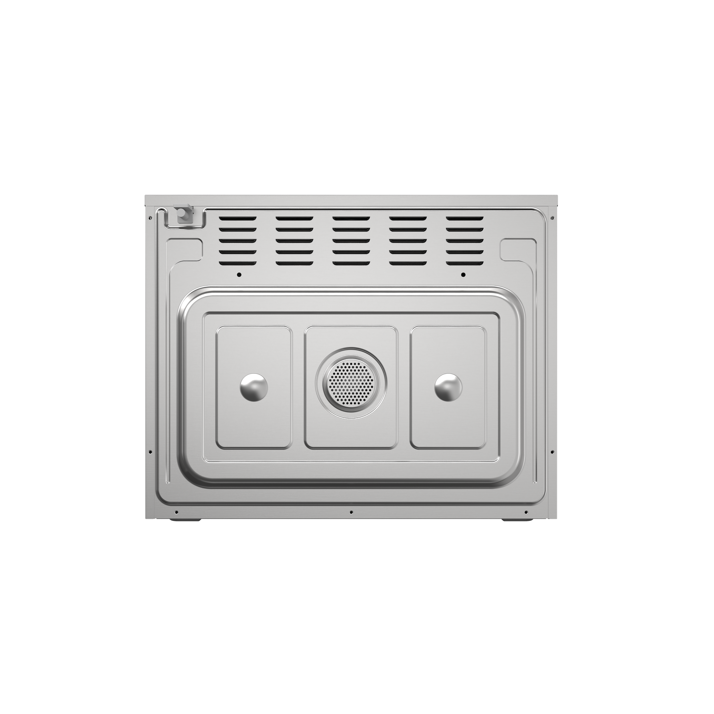 Alt View 3. Thor Kitchen - 1.6 Cu. Ft. Built-In Microwave Oven with Air Fry - Stainless Steel.