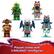 Playset comes with 5 NINJAGO minifigures