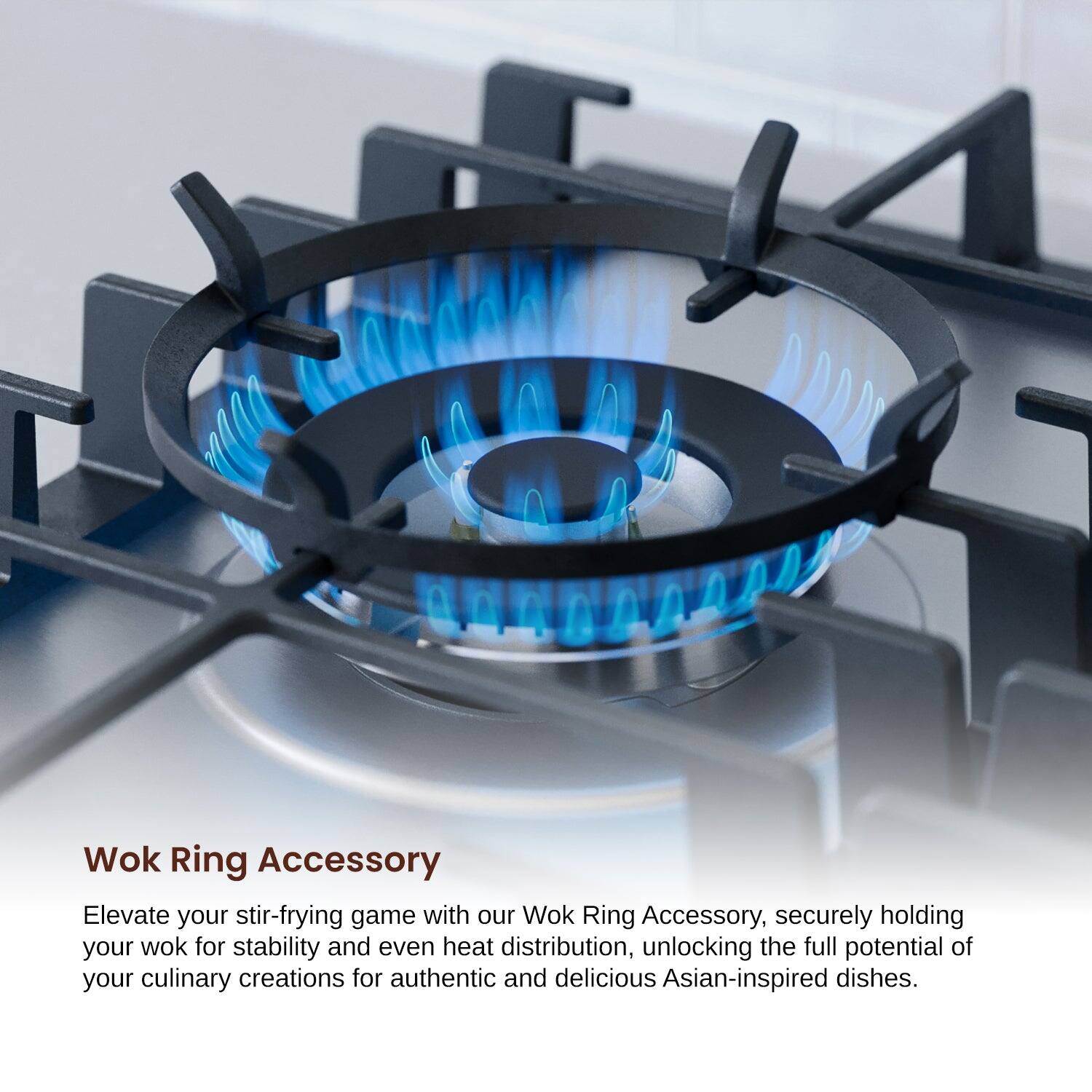Wok Ring Accessory

Elevate your stir-frying game with our Wok Ring Accessory, securely holding your wok for stability and even heat distribution, unlocking the full potential of your culinary creations for authentic and delicious Asian-inspired dishes.