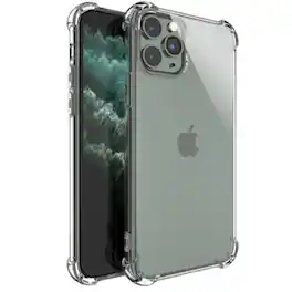 Home Collection - Shockproof Bumper Case for iPhone 17 Pro (6.3") – Slim Protective Cover with 3x Screen Protectors - Clear