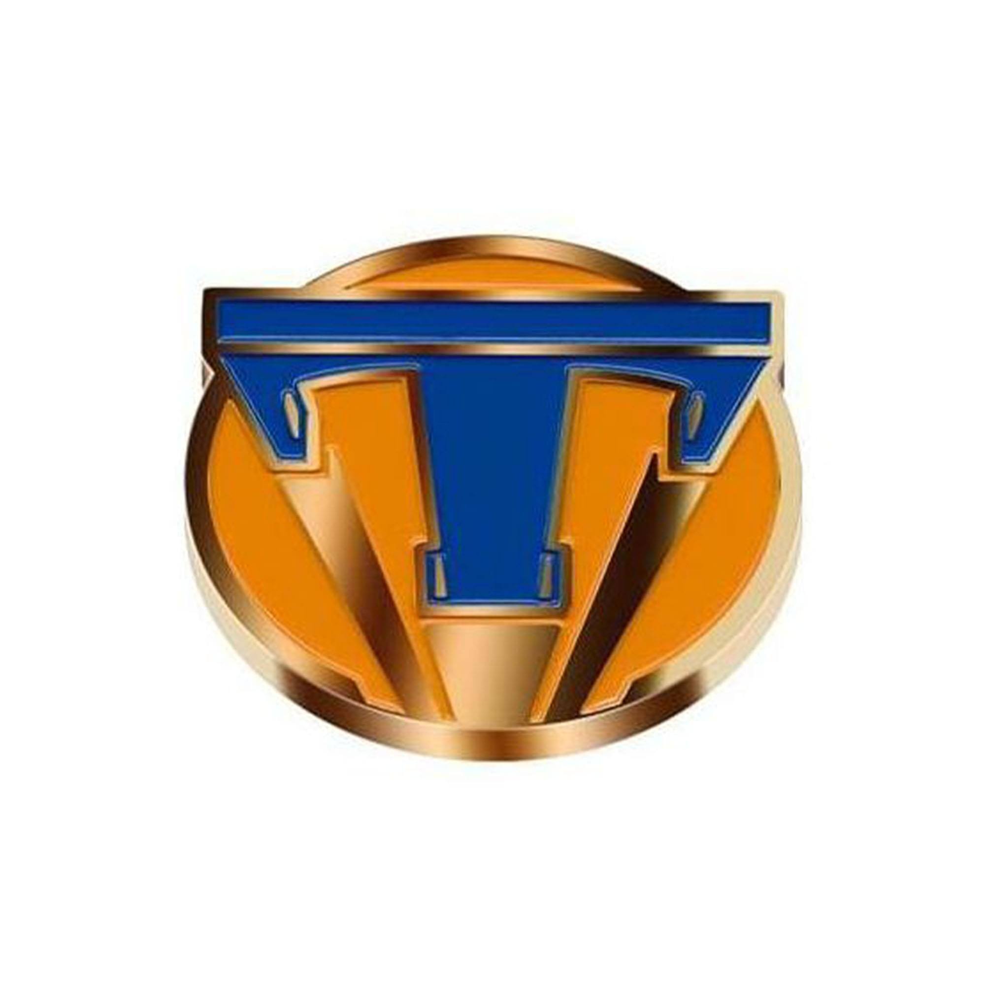 Front. Funko - Disney's Tomorrowland Metal Lapel Pin Style 1 - Gold.