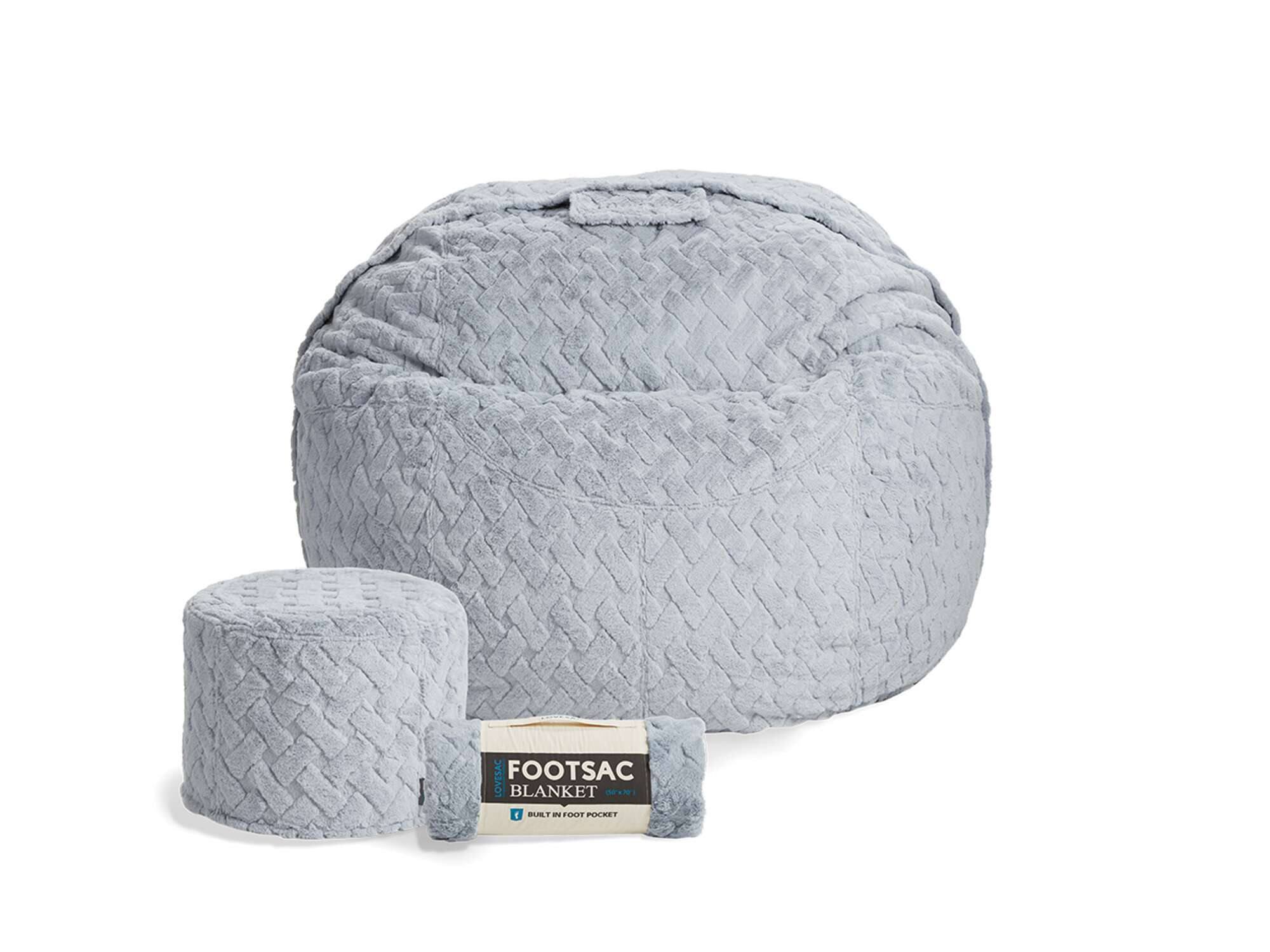 Lovesac - Moviesac Bundle - Coastal Weave - Front_Zoom