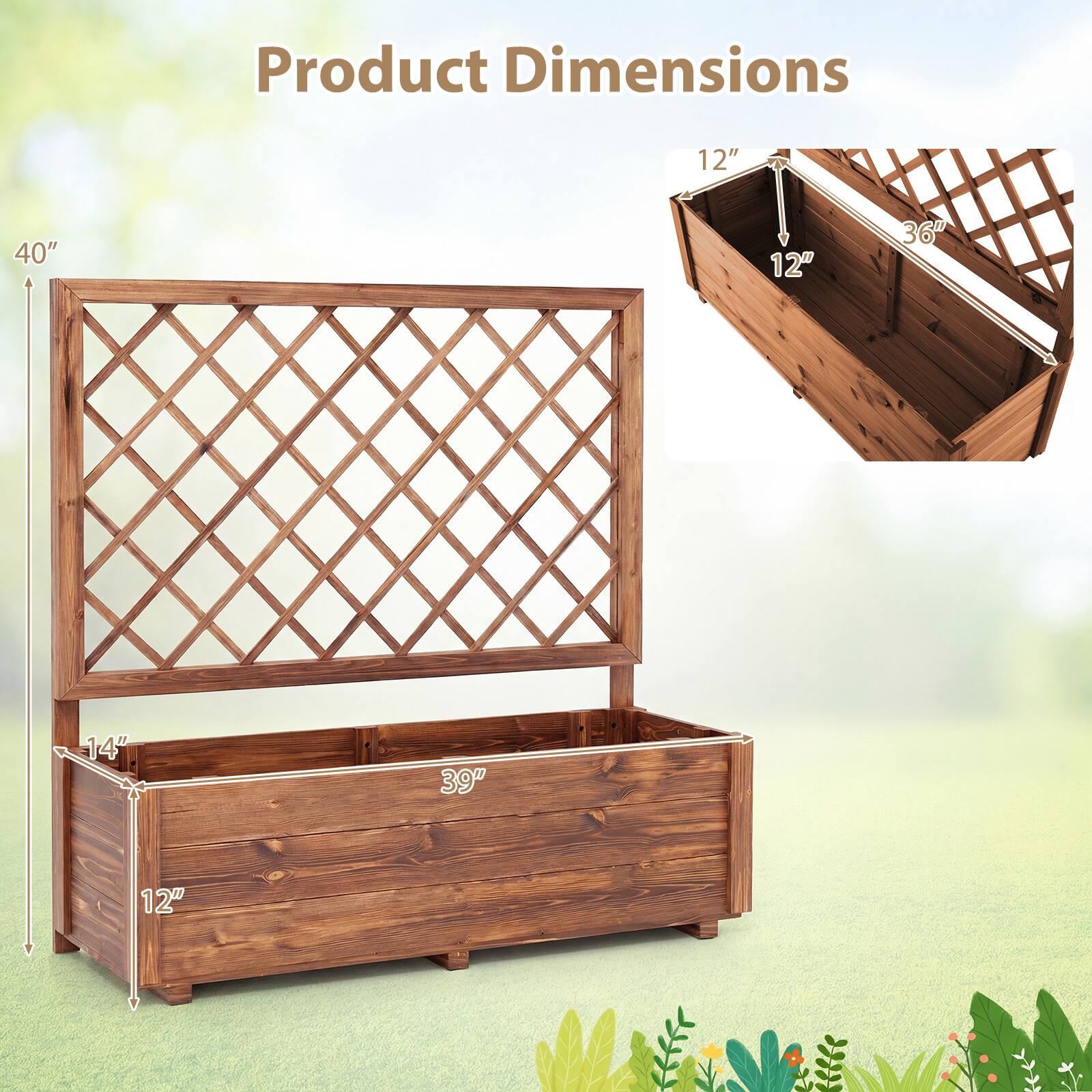 Product Dimensions: 12" x 40" x 12" x 36" x 14" x 39" x 12"