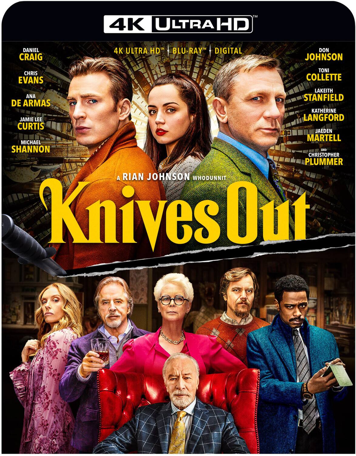 Knives Out   - 4K Blu-Ray [4K Ultra HD Blu-ray]