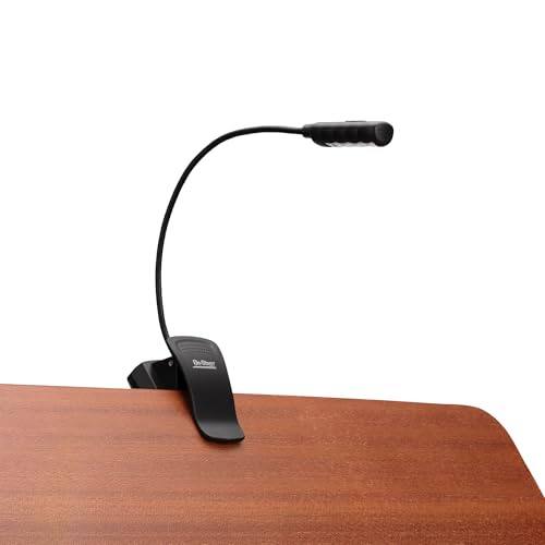 Back. On Stage Stands - On-Stage LED2214 USB-Rechargeable Sheet Music Light (Clip-On Music-Stand Lighting, Tabletop Base, Adjustable Gooseneck, - Black.