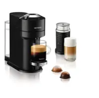 Nespresso - Vertuo Next Premium by Breville with Aeroccino3 - Classic Black - Front_Zoom